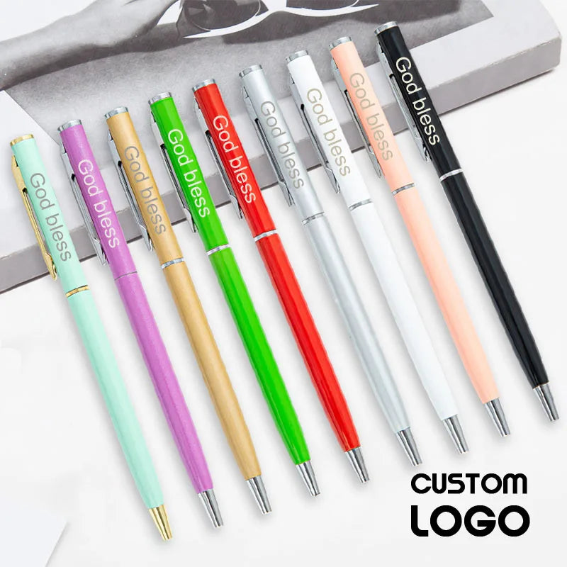 Pens School Office Hotel Advertising Ball Gel Pen Promotional Gift Pens Custom Souvenirs