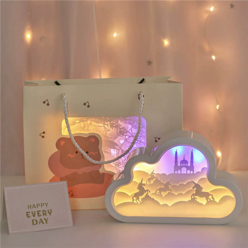 Small Night Lamp Fancy Girl Graduate Day Gift