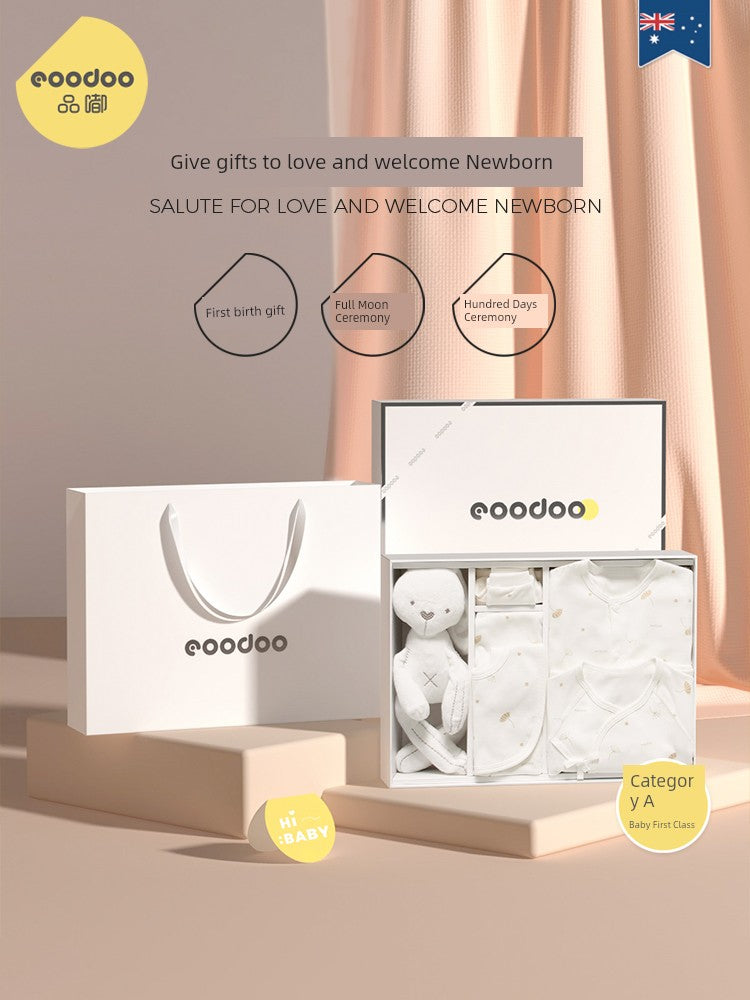 Eoodoo Summer One Month Old Baby Newborn Gift Box