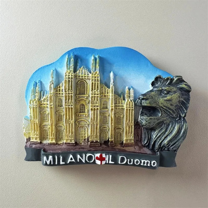 Italy Travelling Souvenirs Roma Fridge Magnets Milan Bologna Cefalu Otranto Lake Maggiore Vieste Fridge Stickers Wedding Gifts