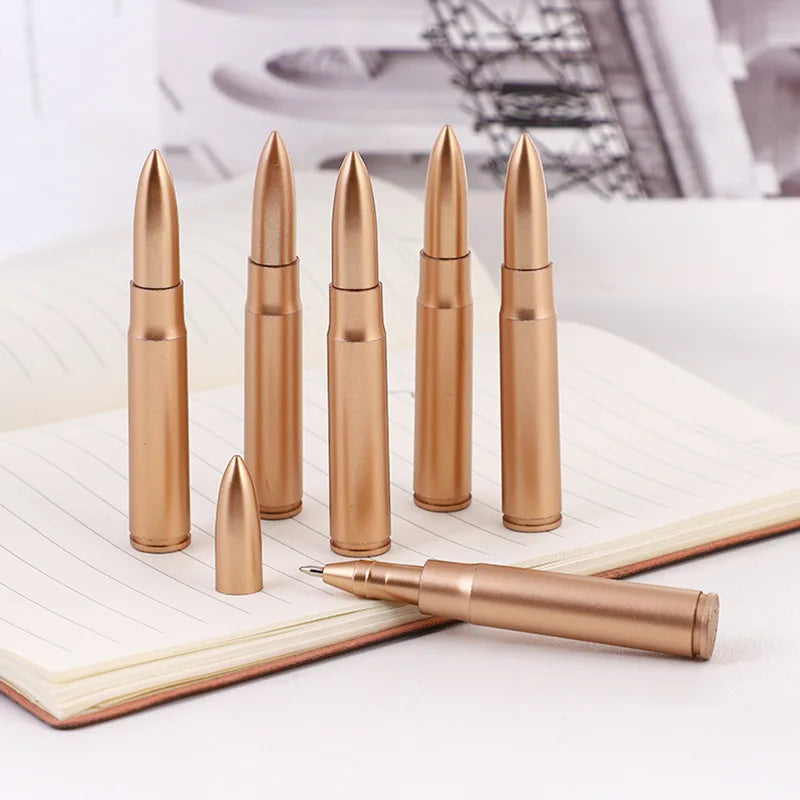 Creative Retro Bullet Shaped Ballpoint Pen Simulation Weapon Pen Promotion